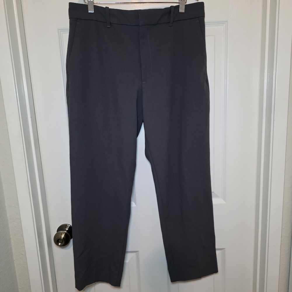 Club Monaco Womens Pants Gray Size 10 Mid Rise Career Pant Polyester Rayon Blend